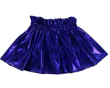 Metallic Purple Skirt