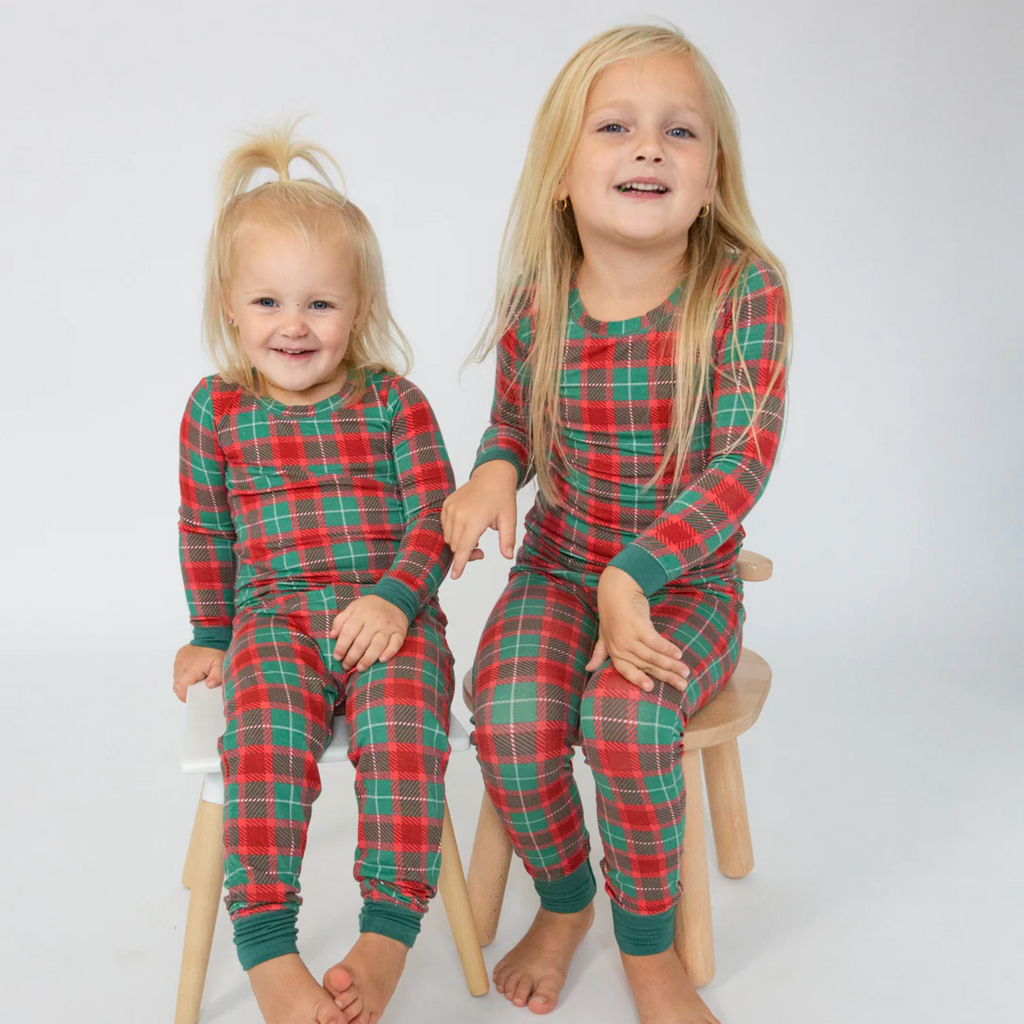 Holiday Plaid Pajama Set