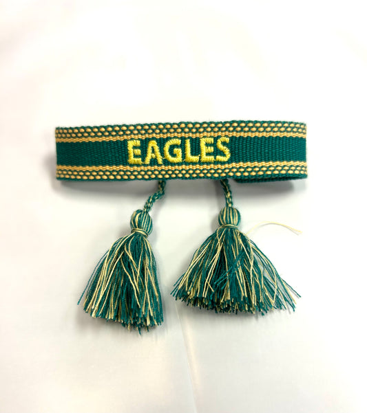 Eagles Adjustable Tassel Bracelet