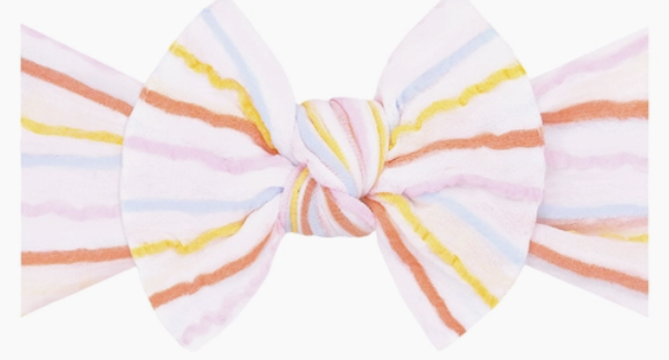 Baby Bling: Patterned Knot Circus Stripe