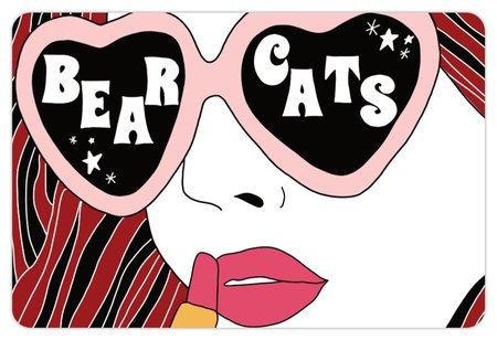 Bearcats Sunglasses Sticker