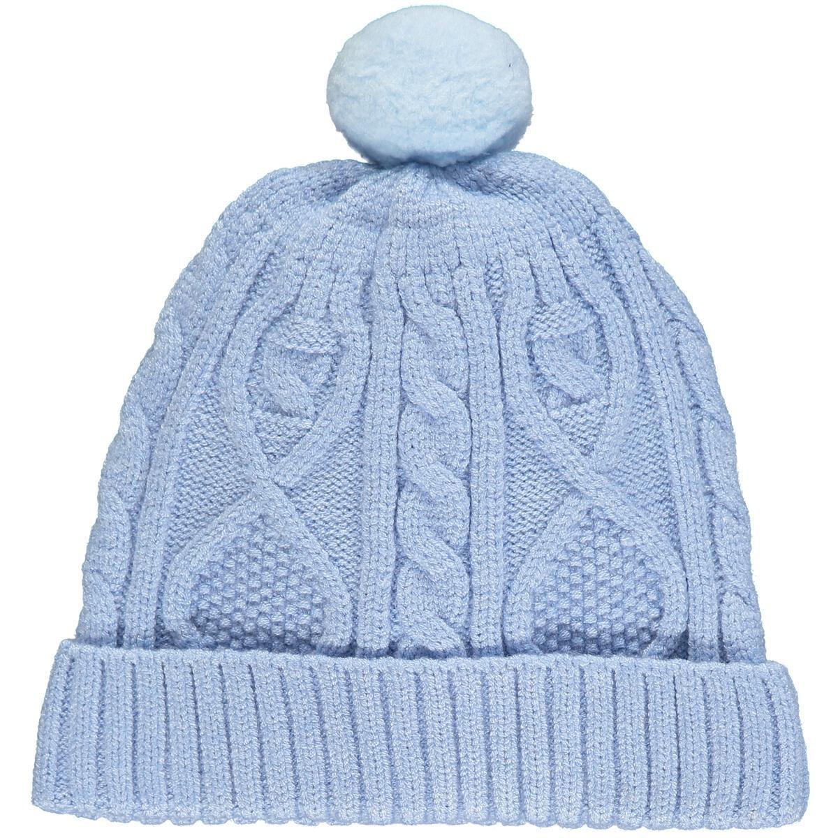 Blue Maddy Knit Hat