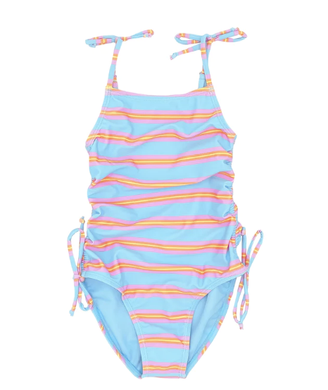 Crystal Blue Seaside One Piece Swimsuit