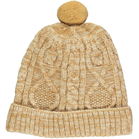 Gold Maddy Knit Hat