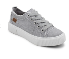 Gray Smoked Canvas Sneaker