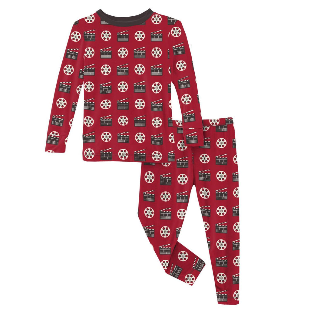 Kickee Pants: Clapper Board & Film Pajama Set