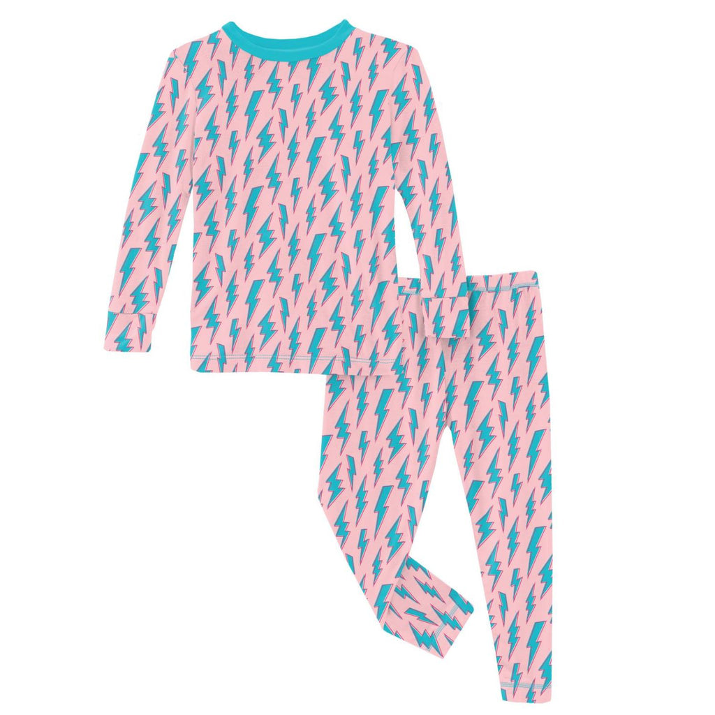 Kickee Pants: Lotus Lightning Pajama Set