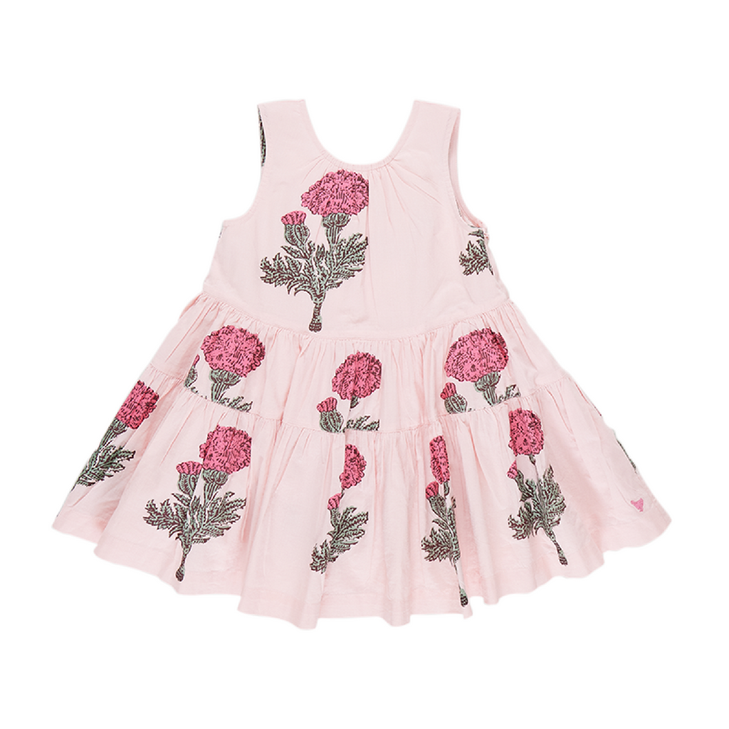 Pink Chicken: Blush Marigold Eloise Dress