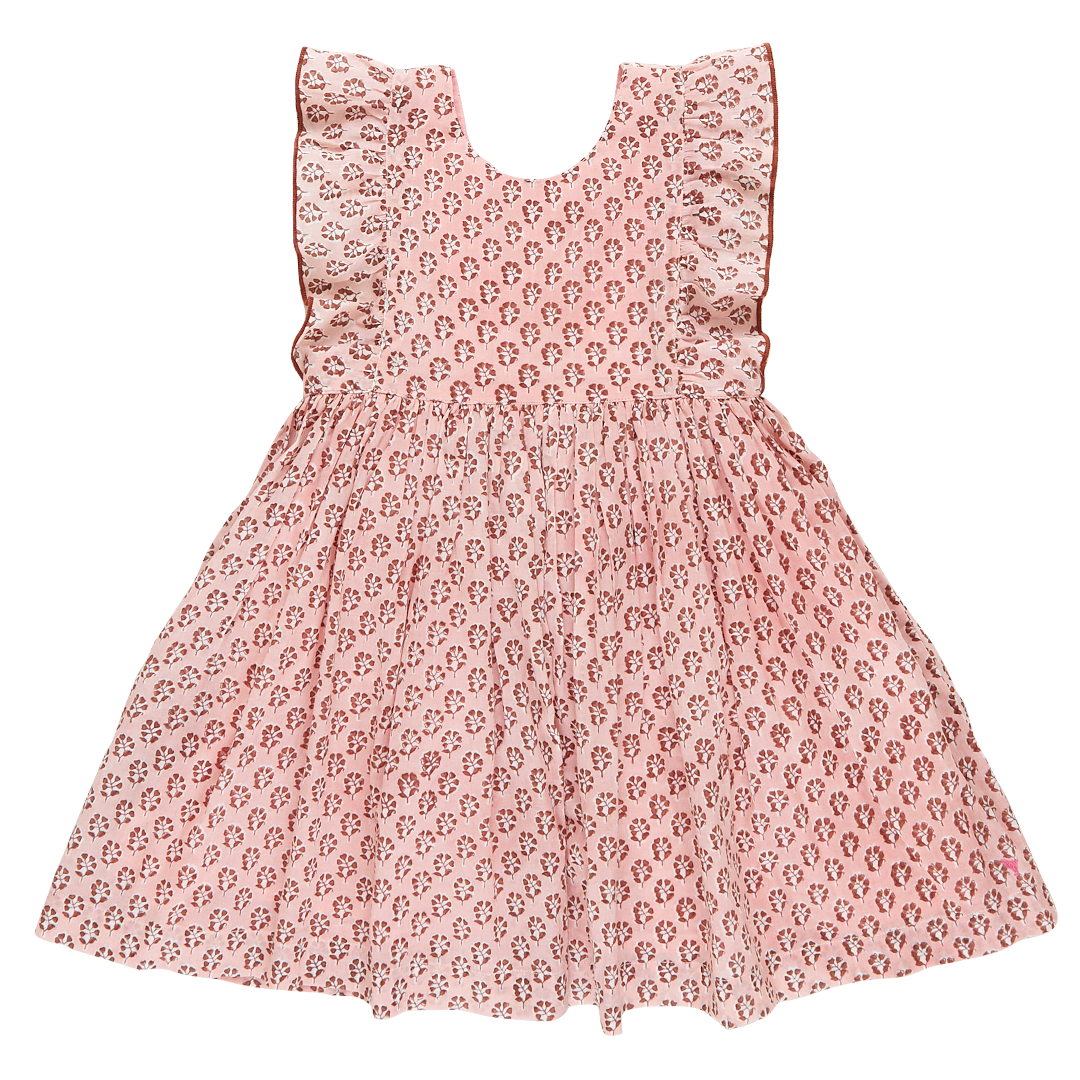 Pink Chicken: Pink Lisbon Ditsy Dress