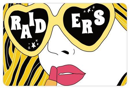 Raiders Sunglasses Sticker