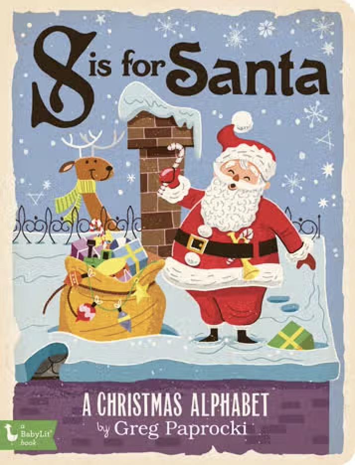 S is for Santa  Book