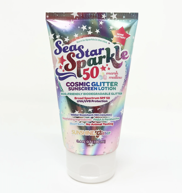 Sea Star Sparkle SPF 50 Sunscreen, Cosmic
