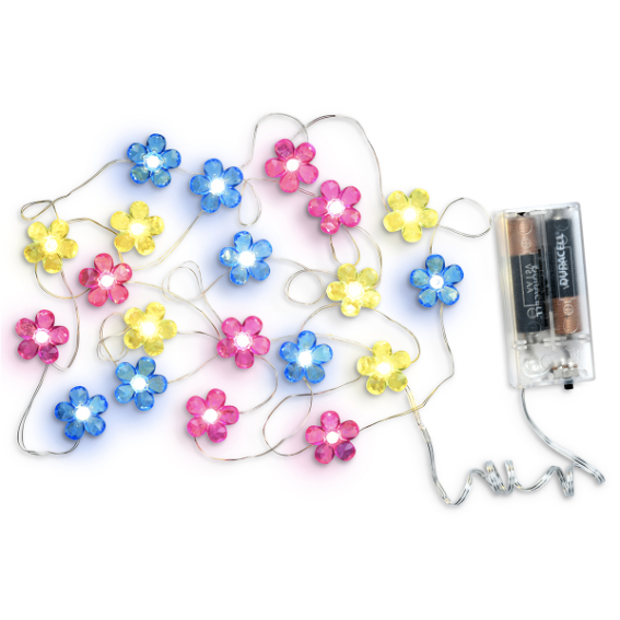 Smile Every Day Daisy String Lights