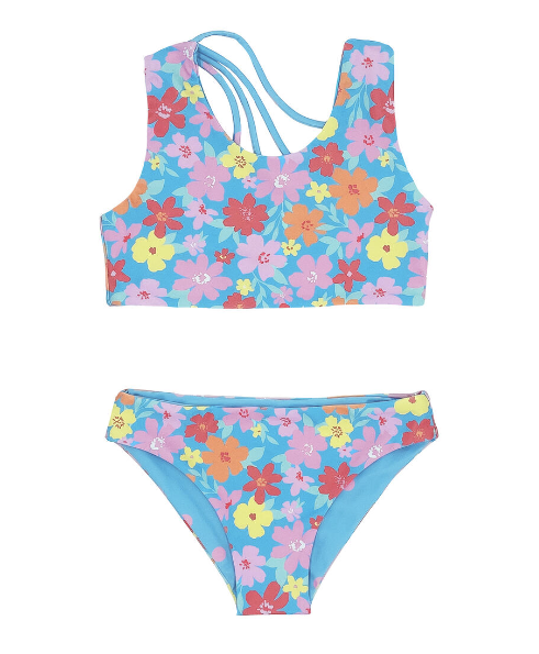 Springtime Floral Reversible Bikini
